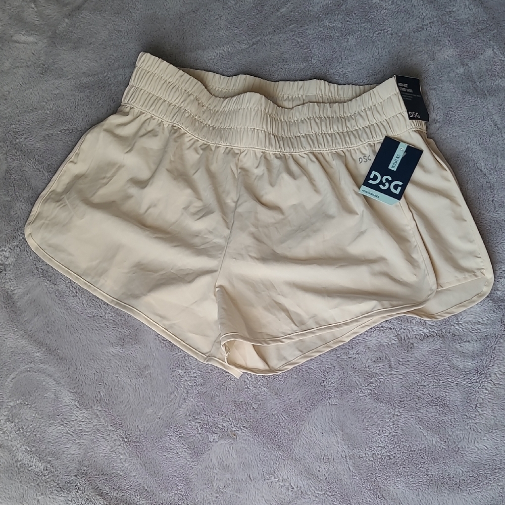 DSG Cream Athletic Shorts